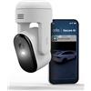 Arlo Essential 3 Telecamera 2K PTZ WiFi Esterno Senza Fili, Sirena Allarme Casa, Sensore Di Movimento, Visione Notturna A Colori, Prova Inclusa Secure, 1 Telecamera, Bianca
