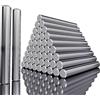 mawmuaw Supporti per mensole da 2 mm, 50 perni per scaffali, 2 x 10 mm, perni cilindrici in metallo, per penne, mobili, armadi, progetti fai da te
