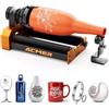 ACMER Rullo rotante M4 - Asse Y - Modulo rotante laser a 360° | Diametro regolabile 4-138 mm | Modalità rotativa/Standard | Per Oggetti Cilindrici | Compatibile ACMER S2