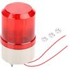ZESTEFY Sirena Allarme Esterno 220V con Luce Stroboscopica LED Rossa e Allarme Sonoro 100dB - Facile Installazione per Sicurezza Industriale e Domestica