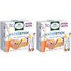 L'Angelica, Waterstick Brucia Grassi, Gusto Passion Fruit e Pesca, Con Moringa, Cola, Zero Zucceri, Zero Calorie, Vitamine, Minerali, 1 Astuccio da 12 Stick (Confezione da 2)