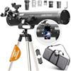 Adler Focus Telescopio 76700, nuovo sviluppo 2023, ingrandimento 20-350x, per