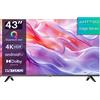 Antteq Edge Q43 Smart TV 43 Pollici(Televisione 109cm) QLED 4K, HDR,App