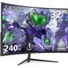 Z Z-edge Z-Edge Monitor Gaming 32 pollici, 240 Hz, 1 ms, pannello VA Full HD