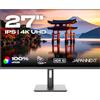 JapanNext Monitor 27" IPS 4K UHD (3840x2160) | HDR | Inclinazione