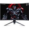 LC-Power 27" Monitor da Gioco Eccezionale - 165Hz 1ms HDR Flicker-Free