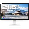 JapanNext Monitor Tattile Bianco 21.5" IPS Full HD (1920x1080) | HDR |