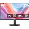 HKC Monitor Gaming 27" 144 Hz QHD, Pannello IPS Veloce, MPRT 1 ms, 99%