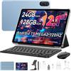 Blackview Mega2 Tablet 12 Pollici Android 15 Tablets, 24GB RAM+128GB ROM,