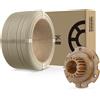 Inslogic Filamento PEEK 1,75mm per Stampante 3D, Retardante al Fuoco UL94