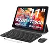 Tuohaitime Tablet Android 16,tablet da 11 pollici,32GB+128GB espandibile fino a