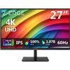 Z Z-edge Z-Edge Monitor 4K UHD 27 Pollici, Schermo IPS 3840x2160 60Hz, 300 cd/m²