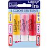 Delice Solaire Delice Labrolip Tris Estate Set Labbra Con Protezione Solare Azione Esfoliante E Idratante 3 X 5,5ml