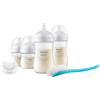 Philips Spa Avent Natural Response - Set Regalo Con 4 Biberon Scovolino E Succhietto Ortodontico 0-6 M