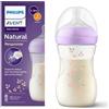 Philips Spa Avent Natural Response 3-6 M - Biberon Flusso Medio 260ml Colori Assortiti