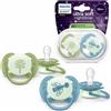 Philips Spa Avent Ultra Soft Night Succhietto In Silicone 18m+ Fantasie Assortite 2 Pezzi
