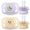 Philips Spa Avent Ultra Start Succhietto In Silicone 0-2 M Fantasie Assortite 2 Pezzi