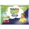 Babylino Pants Sensitive Pannolini A Mutandina Taglia 4 Maxi (7-13 Kg) 38 Pezzi