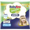 Babylino Pants Sensitive Pannolini A Mutandina Taglia 7 Extra Large (15-25 Kg) 28 Pezzi