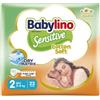 Babylino Sensitive Cotton Soft Pannolini Taglia 2 Mini (3-6 Kg) 23 Pezzi