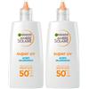 Garnier Ambre Solaire Super Uv Acido Ialuronico Spf 50+ Fluido Idratante 40ml