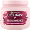 Garnier Ultra Dolce Idratazione D'uva Maschera Rigenerante Intensa Per Capelli Disidratati 340ml