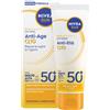 Nivea Q10 Anti-età Spf 50+ Crema Solare Viso Protezione Molto Alta 40ml