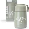 Anteprima Brands International Nuvita Thermos Contenitore Termico Per Alimenti In Acciaio Green 620ml