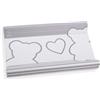 Italbaby Fasciatoio Matisse In Pvc Grigio Con Tasca Integrata 81 X 49 X 10cm