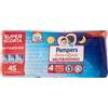 Pampers Sole E Luna Mutandino 8-15kg Taglia 4 Maxi 45 Pezzi