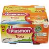 Plasmon Trota E Verdure Omogeneizzato 4 X 80 Grammi