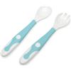 Kiokids Iberica Sl Kiokids Set Posate Da Viaggio Per Bambini 4m+ Colore Azzurro