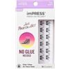 Kiss Impress Just Press On&go Ciglia Finte Edgy Wispy 12 Pezzi