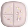 Chicco Piatto Porzionato 12m+ Piattino Con 3 Scomparti Colore Rosa