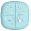 Chicco Piatto Porzionato 12m+ Piattino Con 3 Scomparti Colore Azzurro