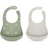 Suavinex Italia Srl Suavinex Selection Colour Essence 4m+ Bavaglini In Silicone Verde 2 Pezzi