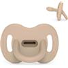 Suavinex Italia Srl Suavinex Colour Essence Succhietto 6-18 Mesi In Silicone Nocciola