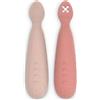 Suavinex Italia Srl Suavinex Color Essence Set Cucchiai Pre Svezzamento Rosa 2 Pezzi