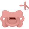 Suavinex Italia Srl Suavinex Butterfly Selection Colour Essence Succhietto 6-18 Mesi In Silicone Rosa