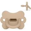 Suavinex Italia Srl Suavinex Butterfly Selection Colour Essence Succhietto 6-18 Mesi In Silicone Beige
