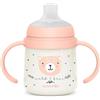 Suavinex Italia Srl Suavinex Night & Day Tazza Apprendimento Antigoccia 6m+ Con Manici Fluorescenti Rosa 150ml