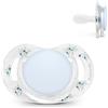 Suavinex Italia Srl Suavinex Poetry Succhietto Sx Pro Fisio 0-6 Mesi In Silicone Azzurro