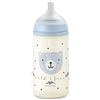 Suavinex Italia Srl Suavinex Wild&free Biberon Plastica Tettarella Sx Pro Flusso Medio Anticolica 3m+ In Silicone Azzurro 270ml