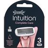 Wilkinson Sword Wilkinson Intuition Complete Care 5 Lame Di Ricambio Con Siero Hydra Boost Per Rasatura Profonda