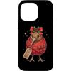 Merry Christmas Wrap Ribbon Bow Stars Xm Custodia per iPhone 14 Pro Max Kiwi Bird Candy Cane Carta Regalo Agrifoglio Pigna