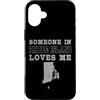 Someone Loves Me In US State Of Rhode Is Custodia per iPhone 16 Plus Qualcuno nel Rhode Island mi ama vintage stato degli Stati Uniti