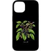 The Botany Bureau Custodia per iPhone 13 Illustrazione della pianta di gelso Morus alba