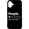 Sarcastic Humor Tees and Funny Ironic Gi Custodia per iPhone 16 Plus Sarcasmo Frase divertenti ironiche People One Star