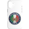 Lakelandwholesale1 Shirt Company Custodia per iPhone 16 Fatto Con Amore In Italia Colosseo Firenze Duomo Grafica