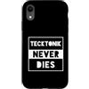 Electronic Festival Beats Custodia per iPhone XR Tecktonik Never Dies - Stile di danza metà anni 2000